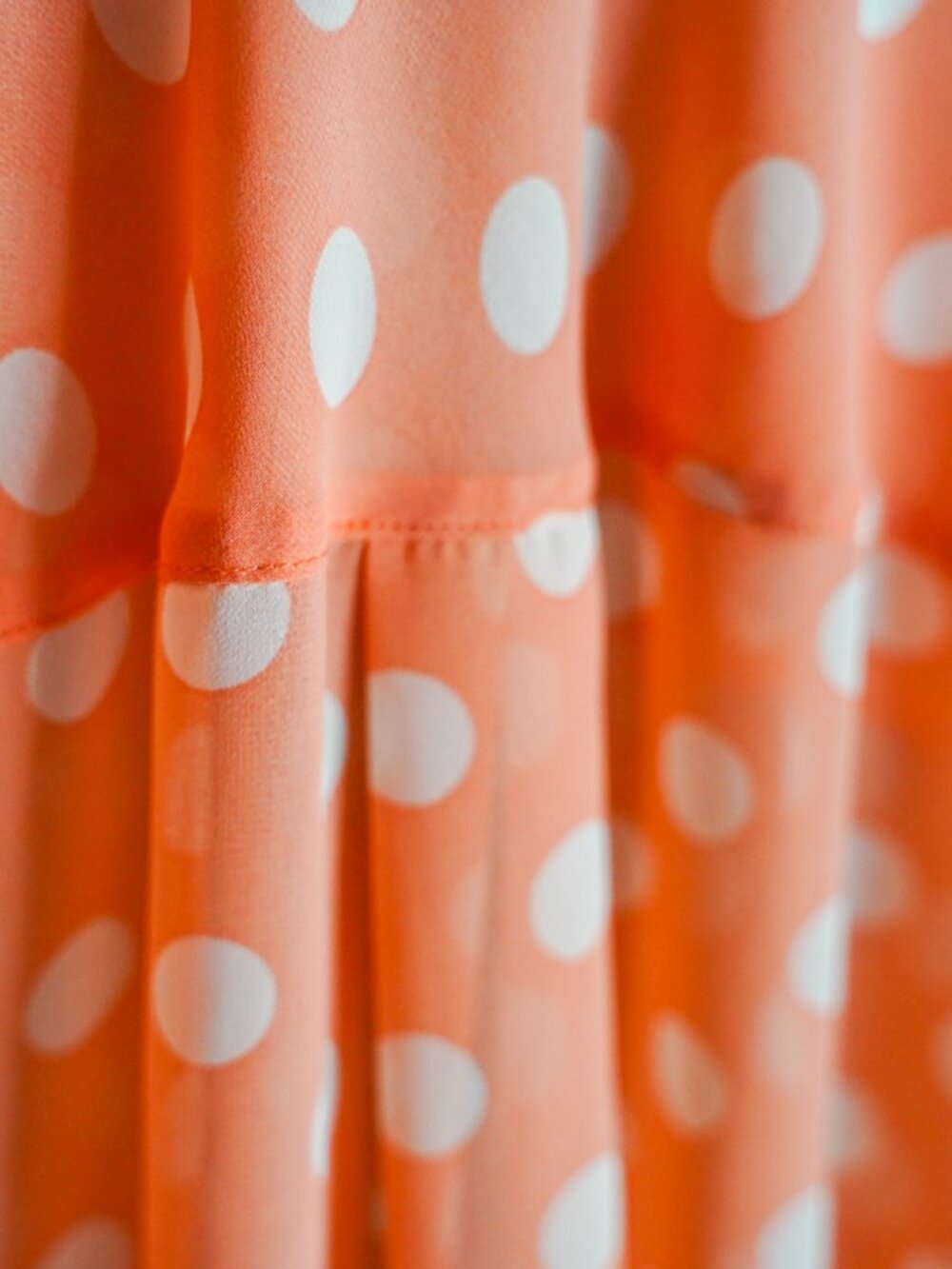 Free People Polka Dot Shirt Women's Large Sheer Button Down Long Sleeve - Picture 12 of 13